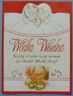 <b>Etykieta weselna na alkohol</b> ES - 228